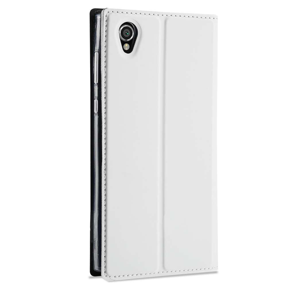 Sony Xperia L1 Telefoonhoesje Wit met Standaardfunctie