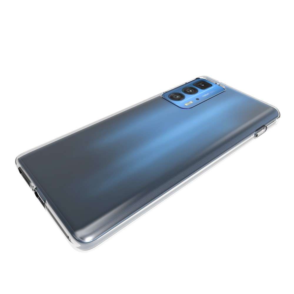 Telefoon Hoesje Motorola Edge 20 Pro Siliconen Back Cover Transparant