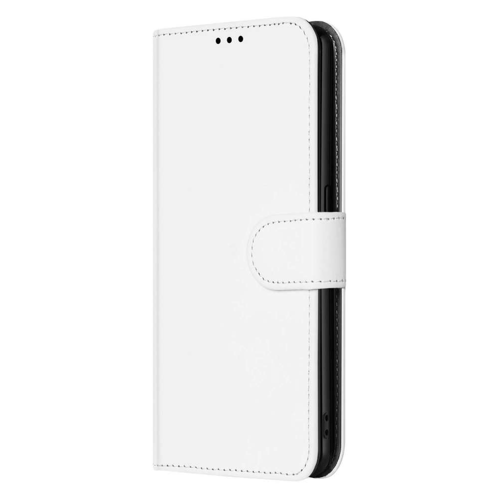 Telefoon Hoesje OPPO Reno 6 Pro Plus 5G Wallet Bookcase Wit met Pasjeshouder