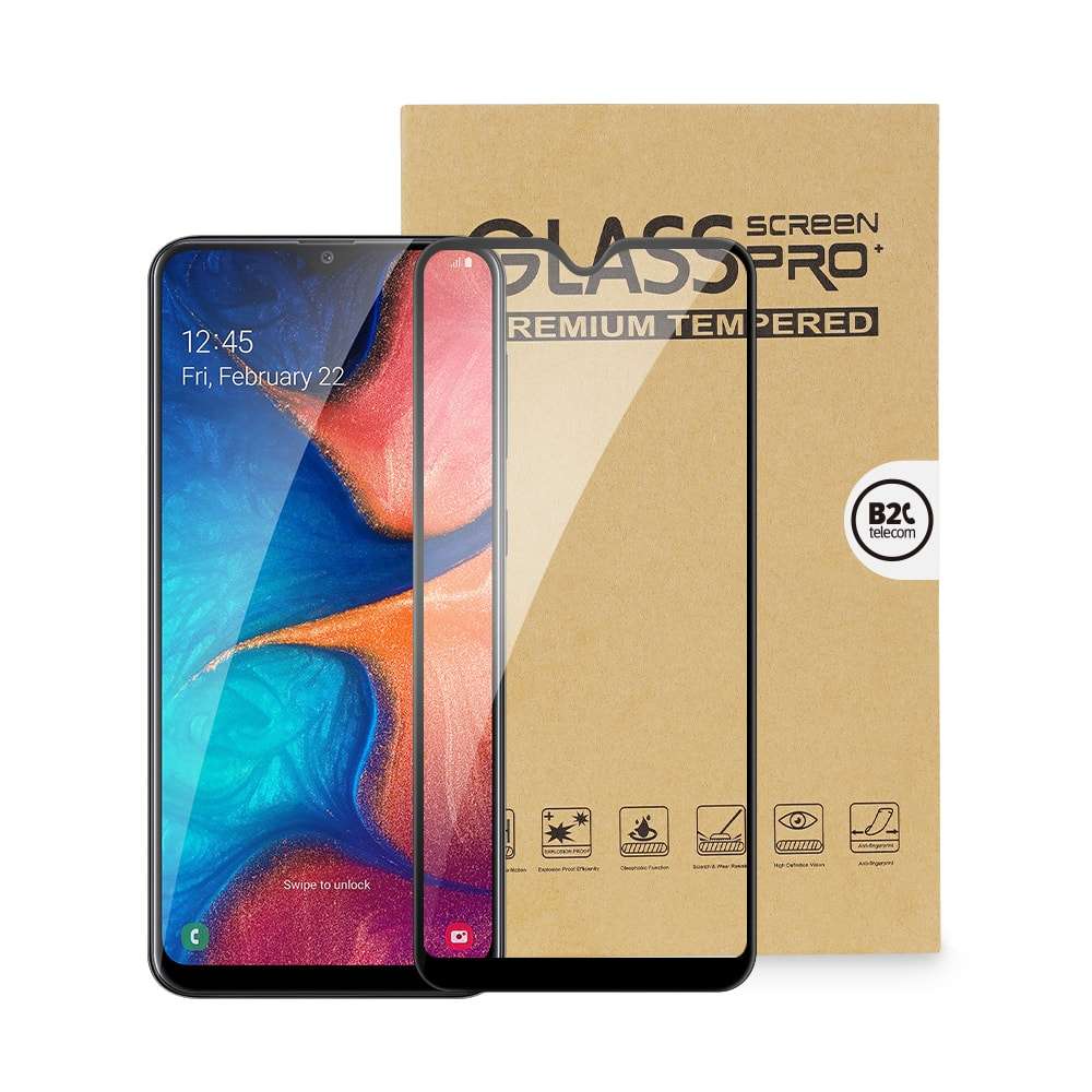 Tempered Glass Galaxy A20e Screen Protector Glas Volledige Dekking