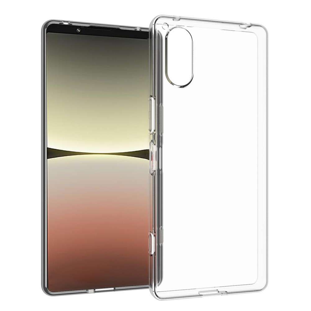 TPU Back Cover Hoesje voor de Sony Xperia 5 V Transparant