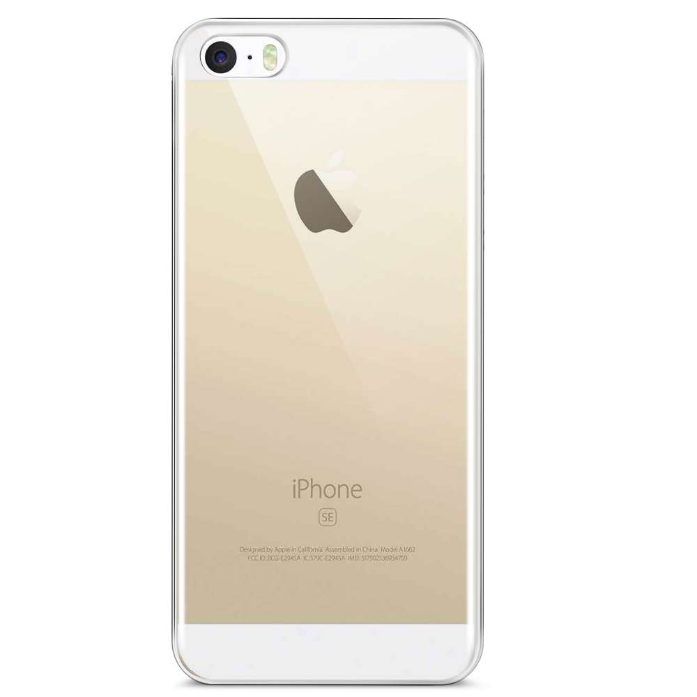 TPU Hoesje iPhone SE | 5S Transparant