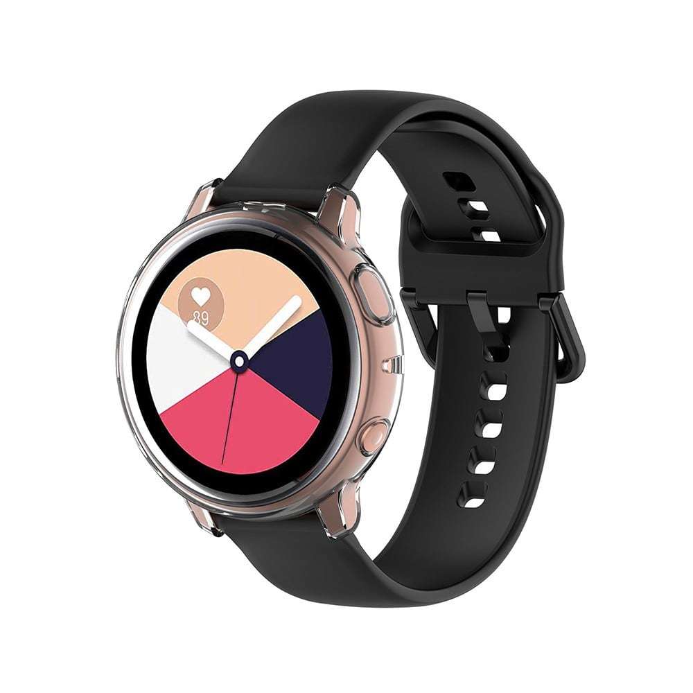 TPU Siliconen Cover Samsung Galaxy Watch Active2 40mm Transparant