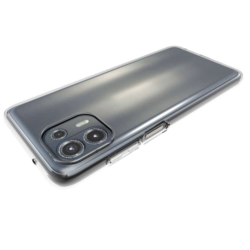TPU Siliconen Hoesje Motorola Edge 20 Lite Back Cover Transparant