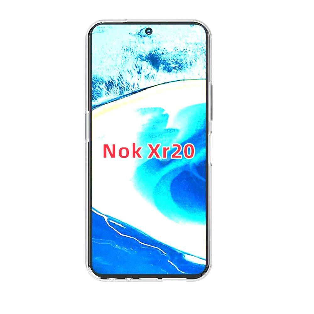 TPU Siliconen Hoesje Nokia XR20 Back Cover Transparant