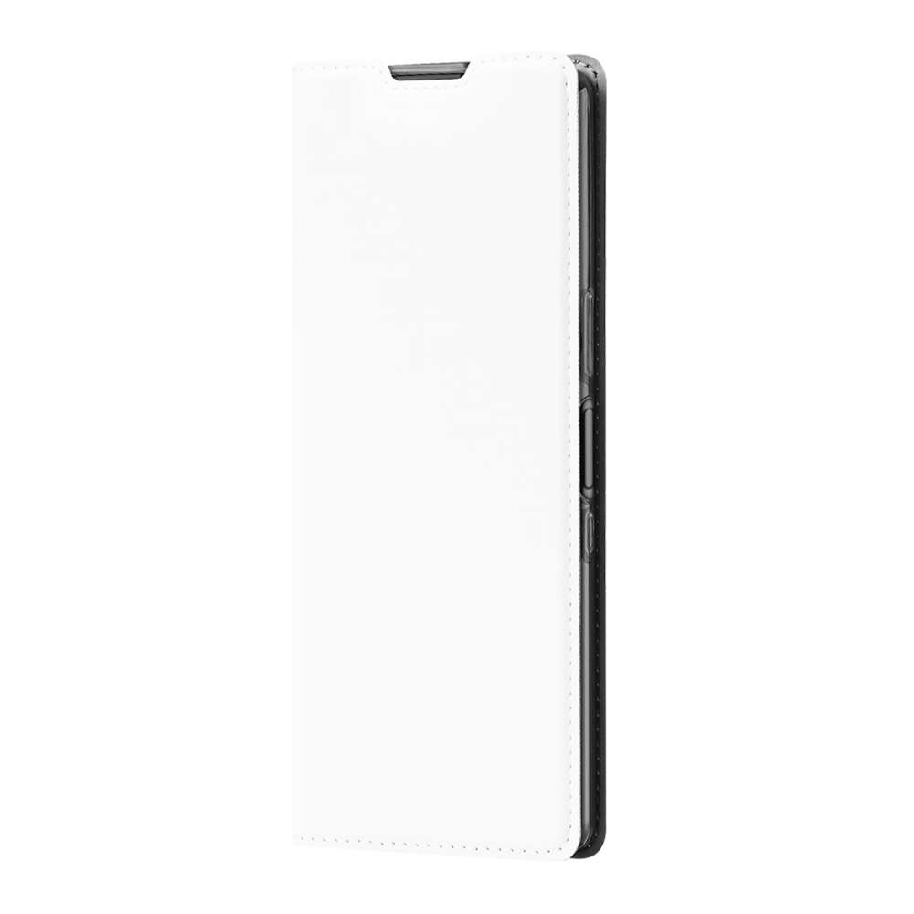 Wallet Book Case Sony Xperia L4 Hoesje Wit met Pashouder