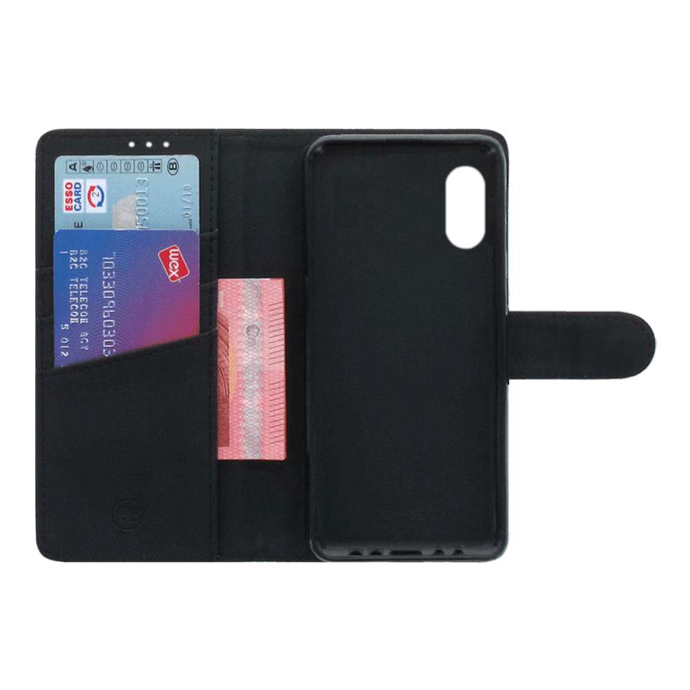 Wallet Bookcase Samsung Galaxy Xcover Pro Telefoonhoesje Wit met Pasjeshouder
