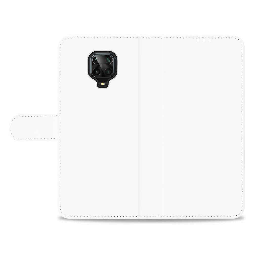 Wallet Case Xiaomi Redmi Note 9 Pro Wit met Pasjeshouder