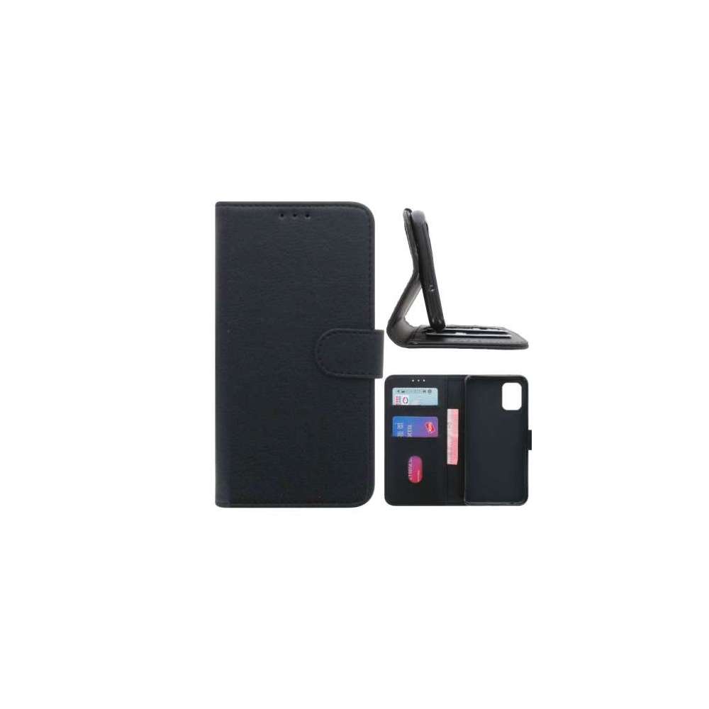 Xiaomi Mi 10 Lite Hoesje Zwart met Pasjeshouder