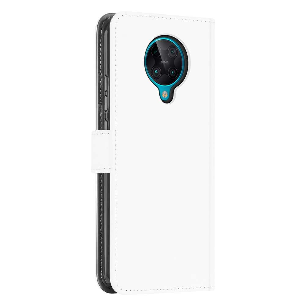 Xiaomi Poco F2 Pro Bookcase Hoesje Wit met Pasjeshouder