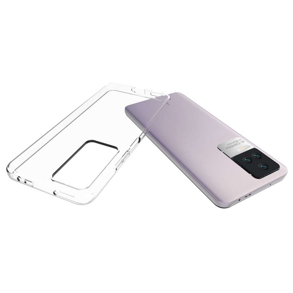 Xiaomi Poco F4 TPU Siliconen Back Cover Transparant