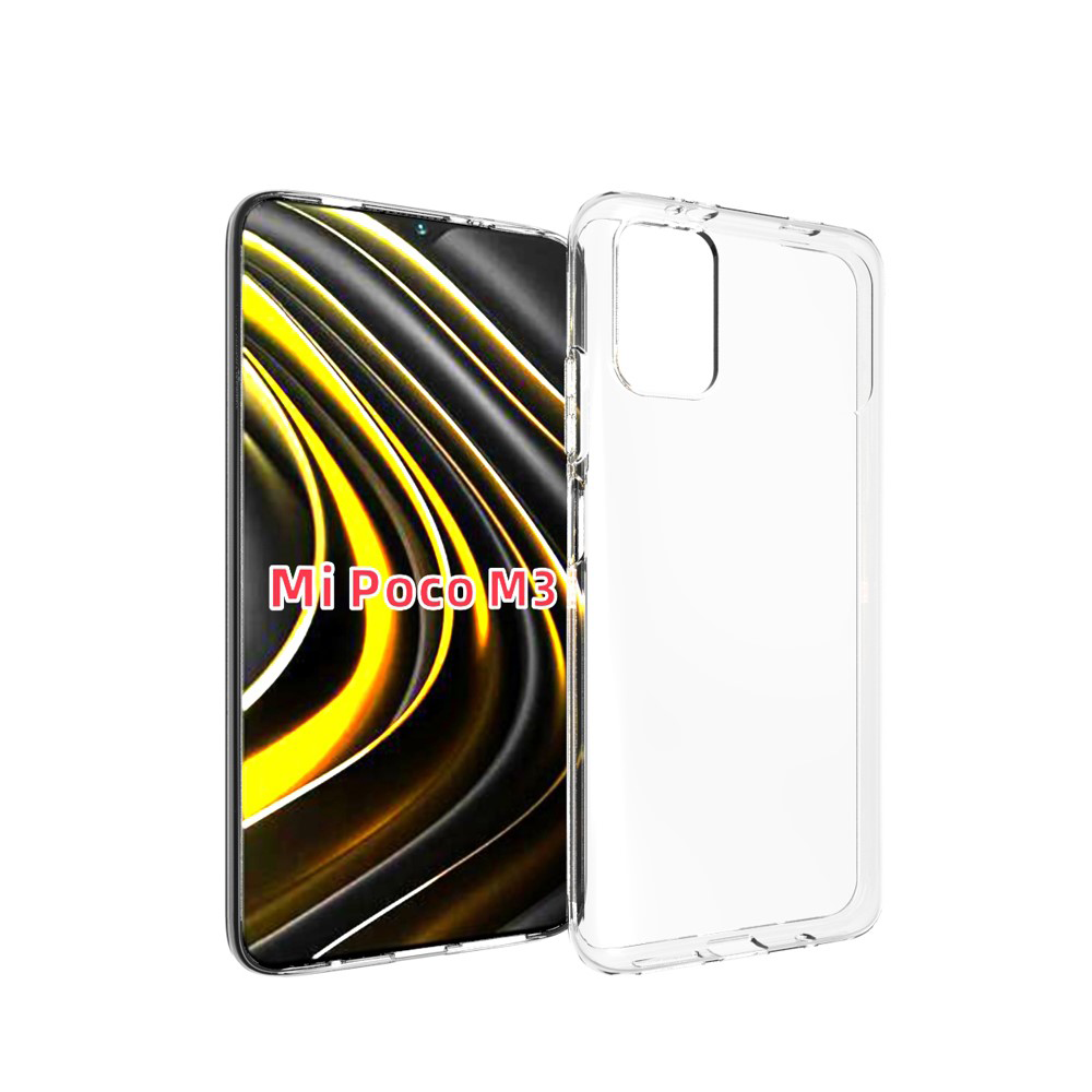 Xiaomi Poco M3 TPU Siliconen Back Cover Transparant