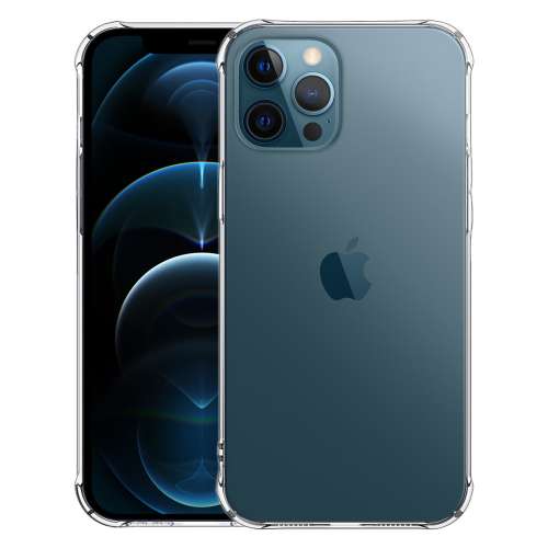 Anti-Shock Back Case iPhone 12 | 12 Pro Siliconen Transparant 