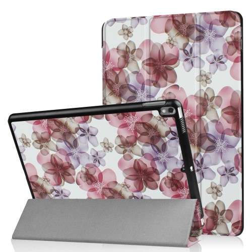 Apple iPad Pro 10.5 Hoesje Bloemen Tri-fold