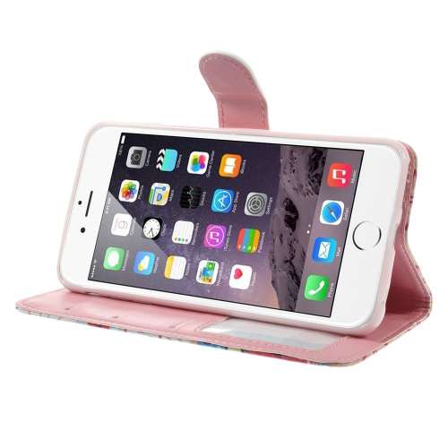 Apple iPhone 6 Plus | 6s Plus Stand Case Hoesje Zomer Print