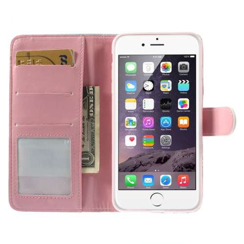 Apple iPhone 6 Plus | 6s Plus Stand Case Hoesje Zomer Print