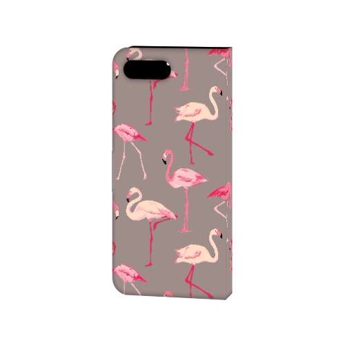 Apple iPhone 7 Plus | 8 Plus Uniek Design Telefoonhoesje Flamingo's