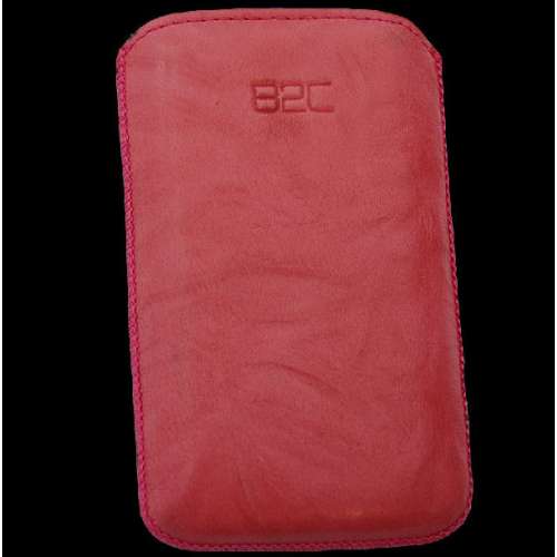 B2C Leather Case Nokia Asha 501 Washed Pink