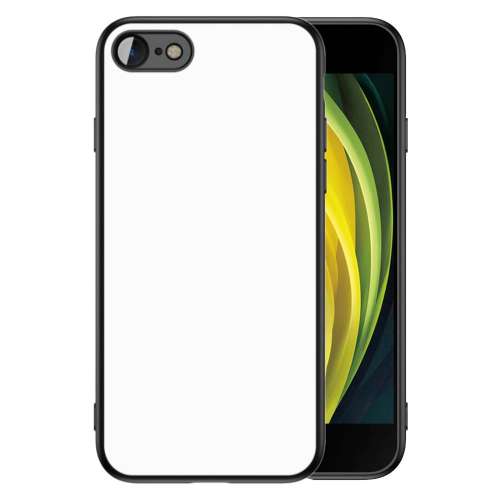 Passief Arashigaoka Grote hoeveelheid Back Cover iPhone 7/8/SE 2020 Telefoon Hoesje Zwart/wit