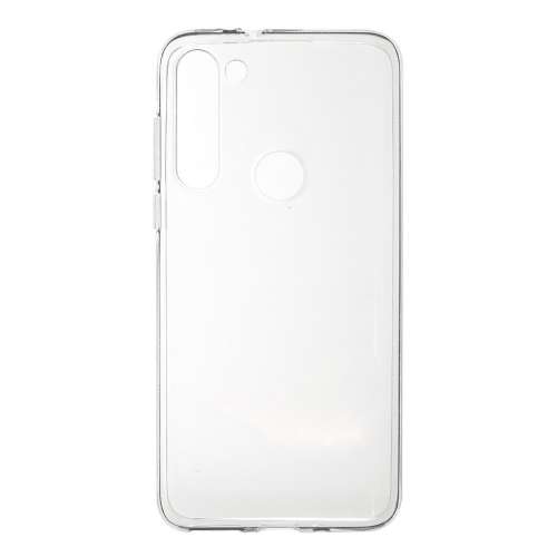 Backcase Motorola Moto G8 Power Siliconen Hoesje Doorzichtig