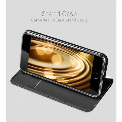 Book Case iPhone 7 | 8  | SE (2020) Hoesje Wit met Standaardfunctie
