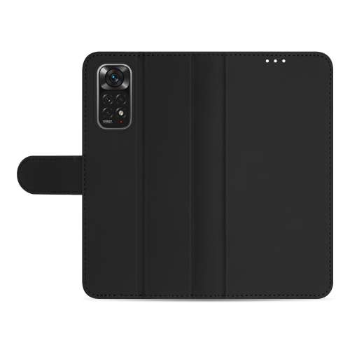 Book Case Telefoonhoesje voor de Xiaomi Redmi Note 11 | 11S Zwart met Pasjeshouder