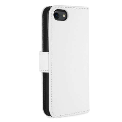 Bookcase Apple iPhone 7 | 8 | SE (2020) Hoesje Wit met Pasjeshouder