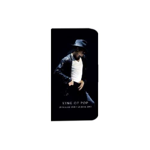 iPhone 5C Uniek Boekhoesje Michael Jackson met Opbergvakjes