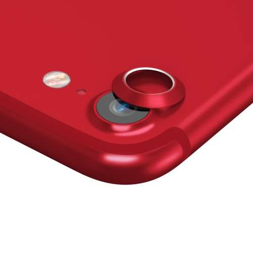 iPhone 7 | 8 Bescherming voor je cameralens, Rood
