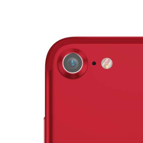 iPhone 7 | 8 Bescherming voor je cameralens, Rood