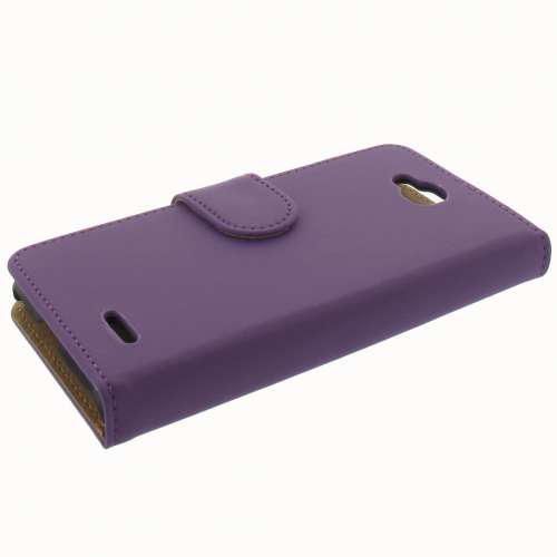 LG L90 Bookstyle Case Purple