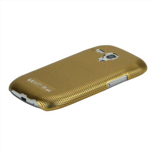 Metal Hard Case Galaxy S3 Mini i8190 of i8200 Goud