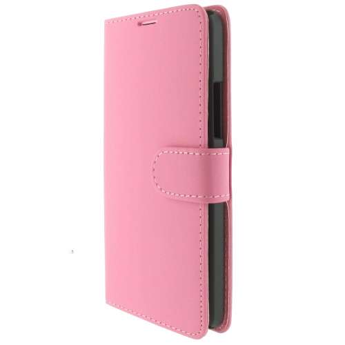 Microsoft Lumia 640 XL Hoesje Roze met Opbergvakjes