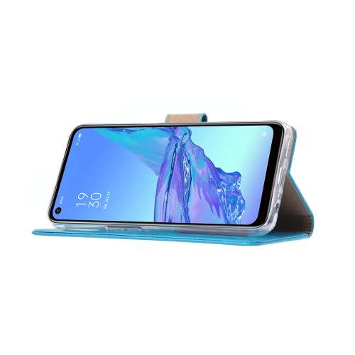 OPPO A53 | A53s Bookcase Turquoise met Pasjeshouder