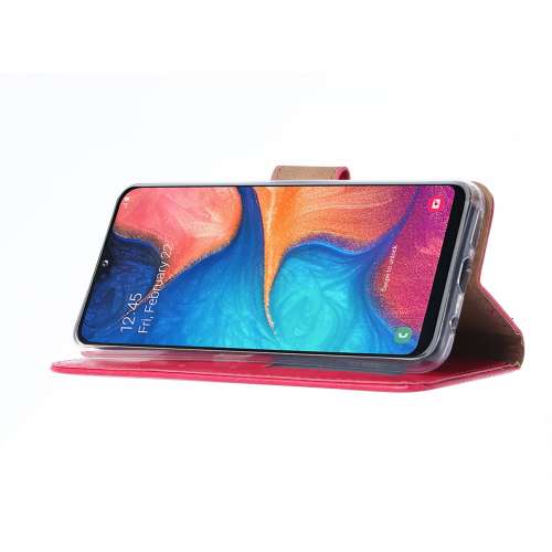 Samsung Galaxy A10e Hoesje Roze met Pasjeshouder