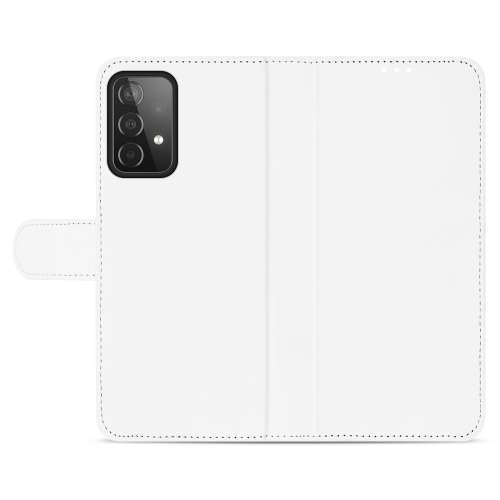Samsung Galaxy A52 Bookcover Wit met Pasjeshouder