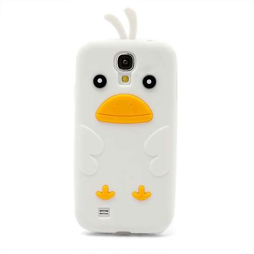 Samsung Galaxy S4 i9500 Chicken Silicone Case  Wit