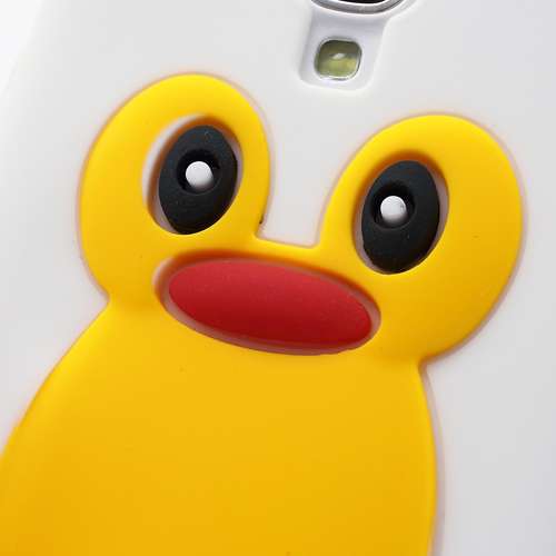 Samsung Galaxy S4 i9500 Penguin Silicone Case Wit