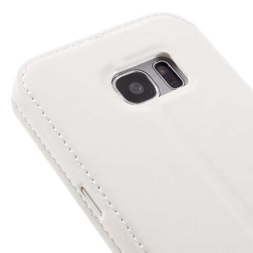 Samsung Galaxy S7 Edge Hoesje Wit met flexibele houder