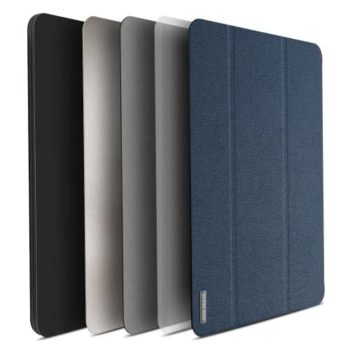 Samsung Galaxy Tab S6 Hoes Blauw Tri-Fold 