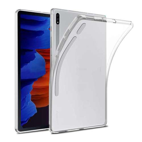 Samsung Galaxy Tab S7 Plus TPU Back Cover Transparant