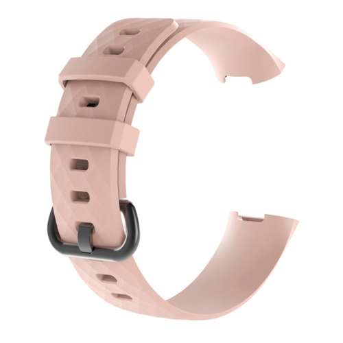 Silicone Bandje Fitbit Charge 3/4 Lichtroze