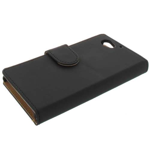Sony Xperia Z1 Compact Bookstyle Case Zwart