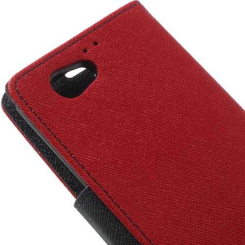 Sony Xperia Z1 Compact Mercury Wallet Stand Case Rood