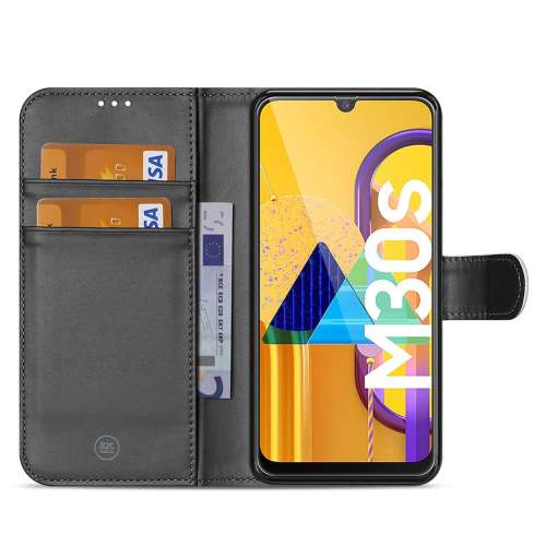 Telefoonhoesje Samsung Galaxy M21 | M30s Wallet Bookcase Wit met Pasjeshouder