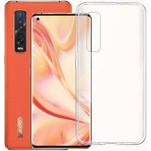 TPU Siliconen Backcase OPPO Find X2 Hoesje Transparant 